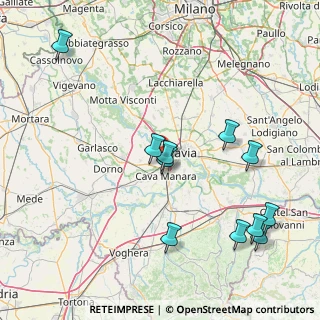 Mappa Cascina Sabbione, 27028 San Martino Siccomario PV, Italia (18.27364)