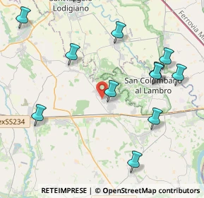 Mappa Str. degli Spinedi, 27010 Miradolo Terme PV, Italia (5.89063)