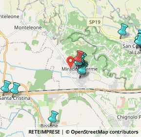 Mappa Str. degli Spinedi, 27010 Miradolo Terme PV, Italia (2.668)