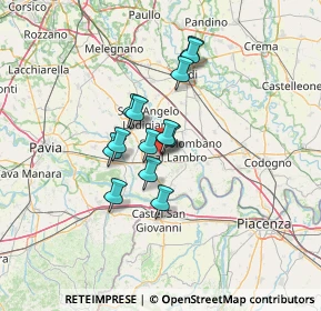 Mappa Str. degli Spinedi, 27010 Miradolo Terme PV, Italia (9.35769)