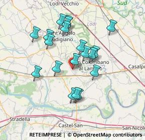 Mappa Str. degli Spinedi, 27010 Miradolo Terme PV, Italia (6.52)