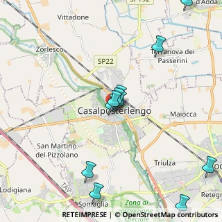 Mappa Largo Casali, 26841 Casalpusterlengo LO, Italia (2.21545)