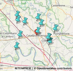 Mappa Largo Giovanni Casali, 26841 Casalpusterlengo LO, Italia (6.7775)