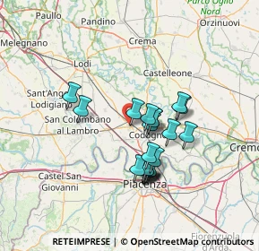 Mappa Largo Casali, 26841 Casalpusterlengo LO, Italia (11.0275)