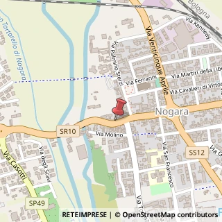 Mappa Piazza Umberto I, 22, 37054 Nogara, Verona (Veneto)