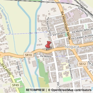 Mappa Piazza Umberto I, 28, 37054 Nogara, Verona (Veneto)