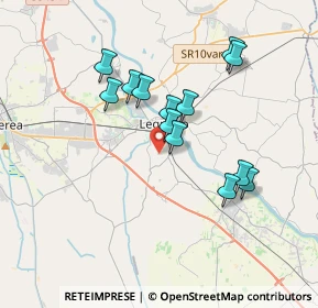 Mappa Via G. Caboto, 37045 Legnago VR, Italia (3.12615)