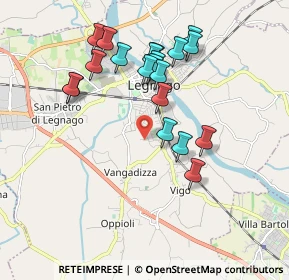 Mappa Via G. Caboto, 37045 Legnago VR, Italia (1.7865)