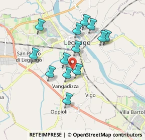 Mappa Via G. Caboto, 37045 Legnago VR, Italia (1.62538)