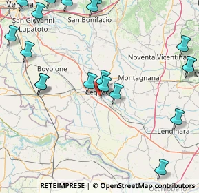 Mappa Via G. Caboto, 37045 Legnago VR, Italia (22.9565)