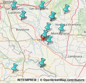 Mappa Via G. Caboto, 37045 Legnago VR, Italia (16.85267)
