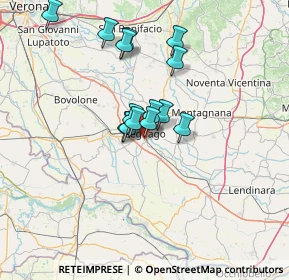 Mappa Via G. Caboto, 37045 Legnago VR, Italia (10.82857)