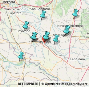 Mappa Via G. Caboto, 37045 Legnago VR, Italia (11.47077)