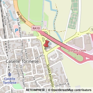 Mappa Strada Aeroporto, 72, 10072 Caselle Torinese, Torino (Piemonte)