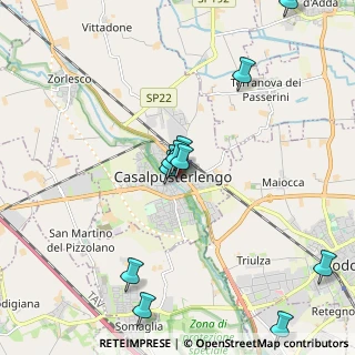 Mappa Via Gramsci Antonio, 26841 Casalpusterlengo LO, Italia (2.19364)
