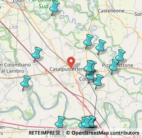 Mappa Variante SS9, 26841 Casalpusterlengo LO, Italia (10.5685)