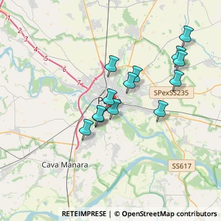 Mappa Via Milazzo, 27100 Pavia PV, Italia (3.30077)