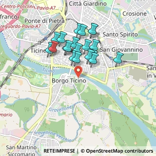 Mappa Via Milazzo, 27100 Pavia PV, Italia (0.784)