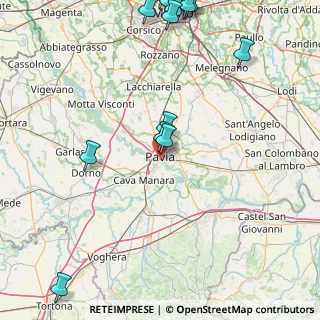 Mappa Via Milazzo, 27100 Pavia PV, Italia (25.38941)