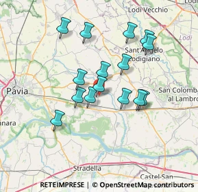 Mappa Strada Comunale Filighera Genzone, 27010 Filighera PV, Italia (6.128)