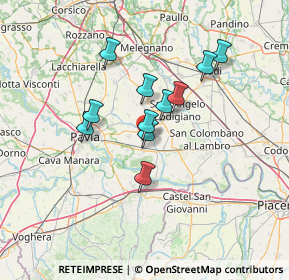 Mappa Strada Comunale Filighera Genzone, 27010 Filighera PV, Italia (10.64636)