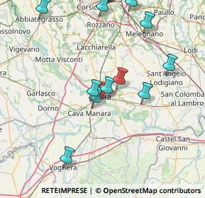 Mappa Viale Europa, 27100 Pavia PV, Italia (19.47067)
