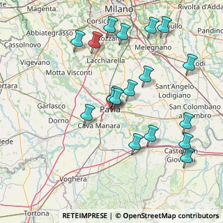 Mappa Viale Europa, 27100 Pavia PV, Italia (16.56556)