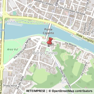 Mappa Via Ponte Vecchio, 1, 27100 Pavia, Pavia (Lombardia)
