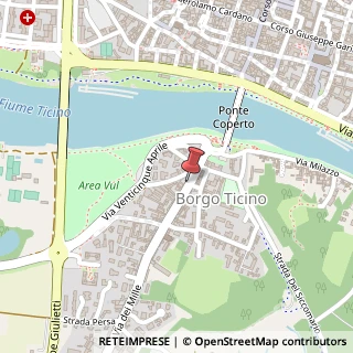 Mappa Via dei Mille, 45, 27100 Pavia, Pavia (Lombardia)