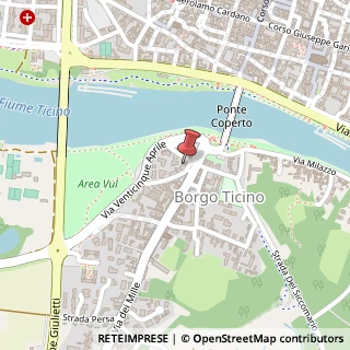 Mappa Piazzale Ferruccio Ghinaglia, 9, 27100 Pavia, Pavia (Lombardia)