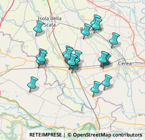 Mappa Via Bersai, 37054 Nogara VR, Italia (5.9925)