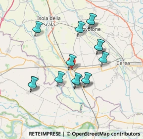 Mappa Via Bersai, 37054 Nogara VR, Italia (6.702)