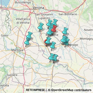 Mappa Via Bersai, 37054 Nogara VR, Italia (10.555)