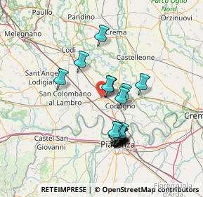 Mappa Via Amendola, 26841 Casalpusterlengo LO, Italia (12.4935)