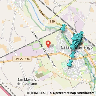 Mappa Via Amendola, 26841 Casalpusterlengo LO, Italia (1.21)