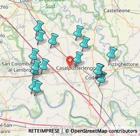 Mappa Via Amendola, 26841 Casalpusterlengo LO, Italia (7.41188)