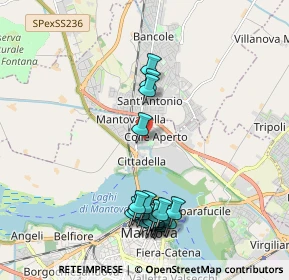 Mappa Via Terracini, 46100 Mantova MN, Italia (2.1845)