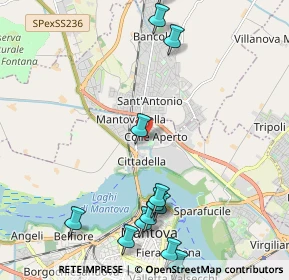 Mappa Via Terracini, 46100 Mantova MN, Italia (2.66154)