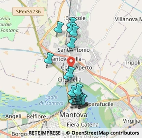 Mappa Via Terracini, 46100 Mantova MN, Italia (1.788)