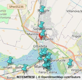 Mappa Via Terracini, 46100 Mantova MN, Italia (2.365)