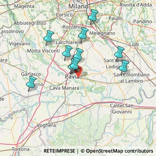 Mappa Via Tamburini, 27100 Pavia PV, Italia (13.29273)
