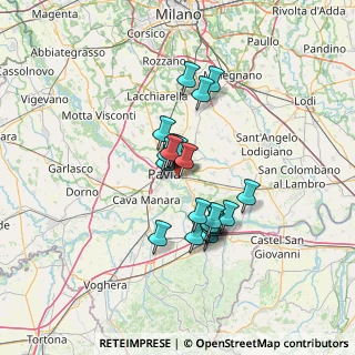 Mappa Via Tamburini, 27100 Pavia PV, Italia (10.35)