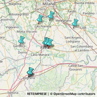 Mappa Via Tamburini, 27100 Pavia PV, Italia (14.91)