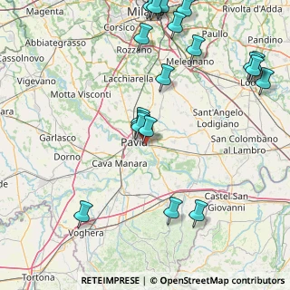 Mappa Via Tamburini, 27100 Pavia PV, Italia (21.268)