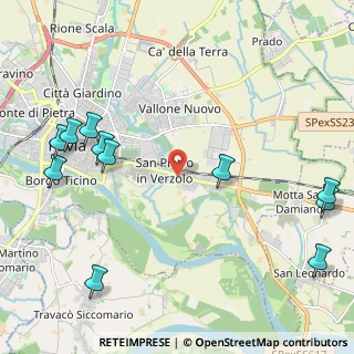 Mappa Via Tamburini, 27100 Pavia PV, Italia (2.83818)