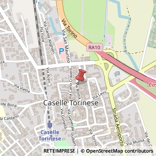 Mappa Via Roma, 40, 10072 Caselle Torinese, Torino (Piemonte)