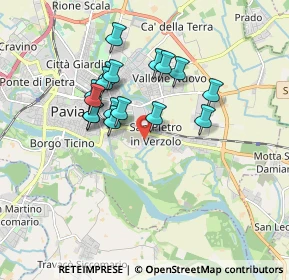 Mappa Via Felice Luigi Maggi, 27100 Pavia PV, Italia (1.47412)