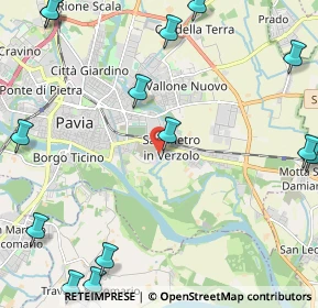 Mappa Via Felice Luigi Maggi, 27100 Pavia PV, Italia (3.35125)