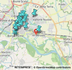 Mappa Via Felice Luigi Maggi, 27100 Pavia PV, Italia (2.079)