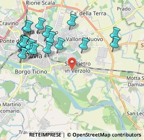 Mappa Via Felice Luigi Maggi, 27100 Pavia PV, Italia (2.427)